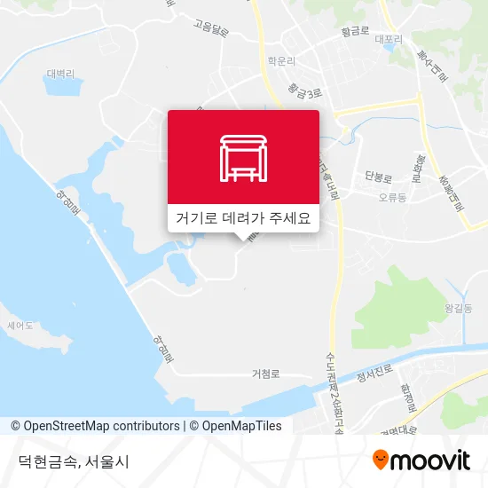 덕현금속 지도