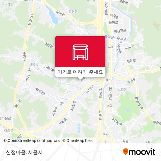 신정마을 지도