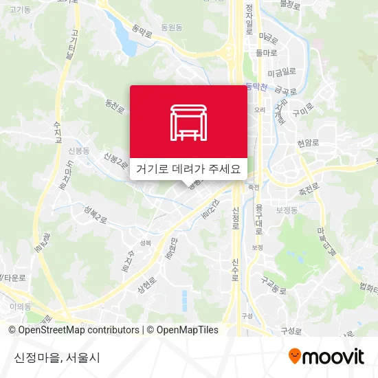 신정마을 지도