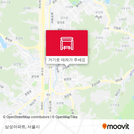 삼성아파트 지도