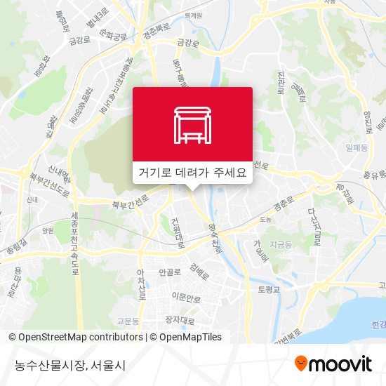 농수산물시장 지도