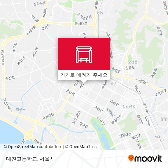 대진고등학교 지도