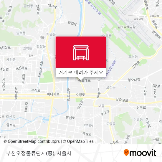 부천오정물류단지(중) 지도