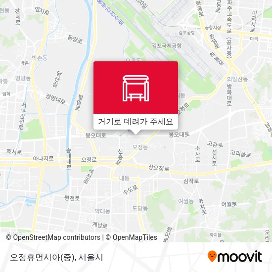 오정휴먼시아(중) 지도