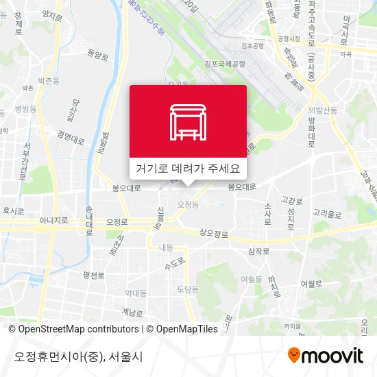 오정휴먼시아(중) 지도