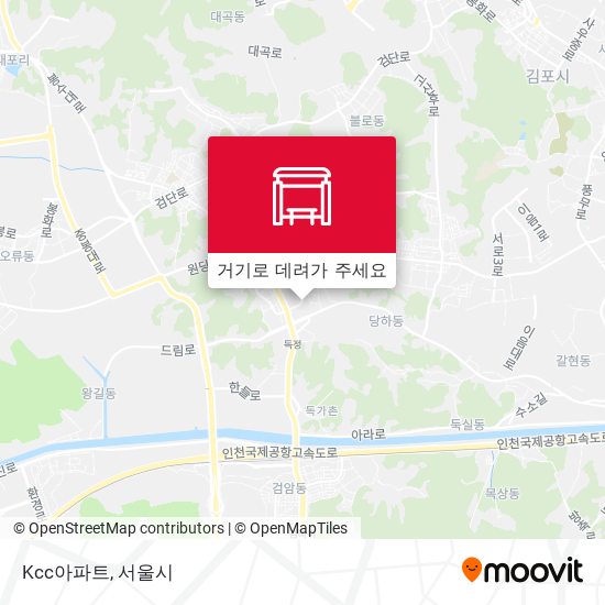 Kcc아파트 지도