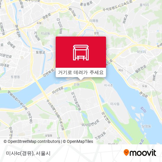 미사Ic(경유) 지도