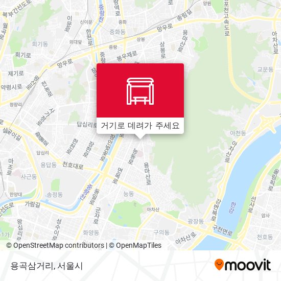 용곡삼거리 지도