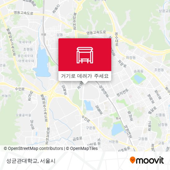 성균관대학교 지도