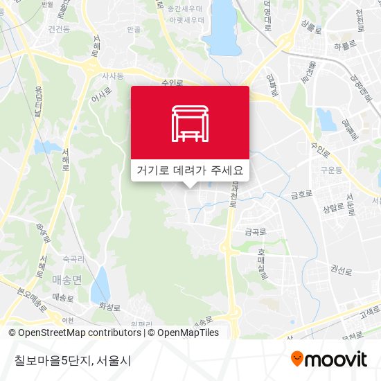 칠보마을5단지 지도