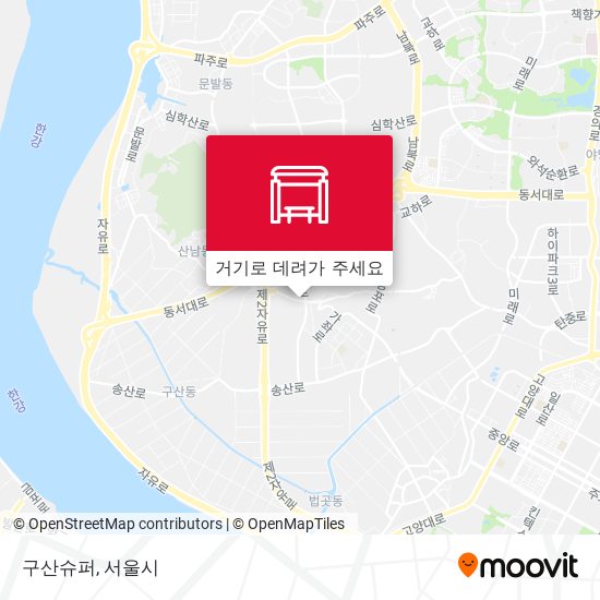 구산슈퍼 지도