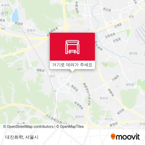대진화학 지도