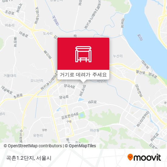 곡촌1.2단지 지도