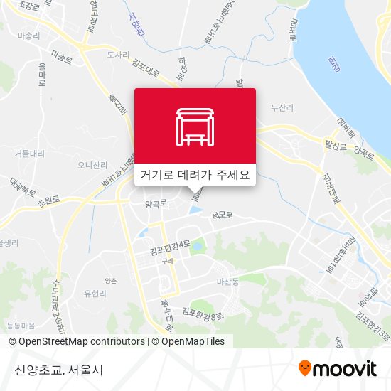 신양초교 지도