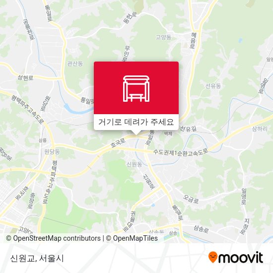 신원교 지도