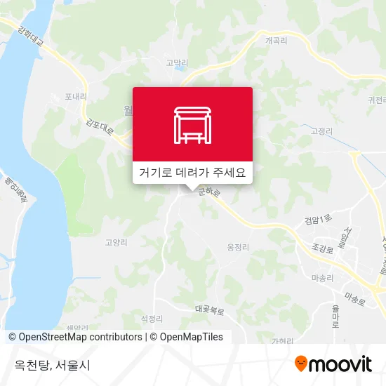 옥천탕 지도