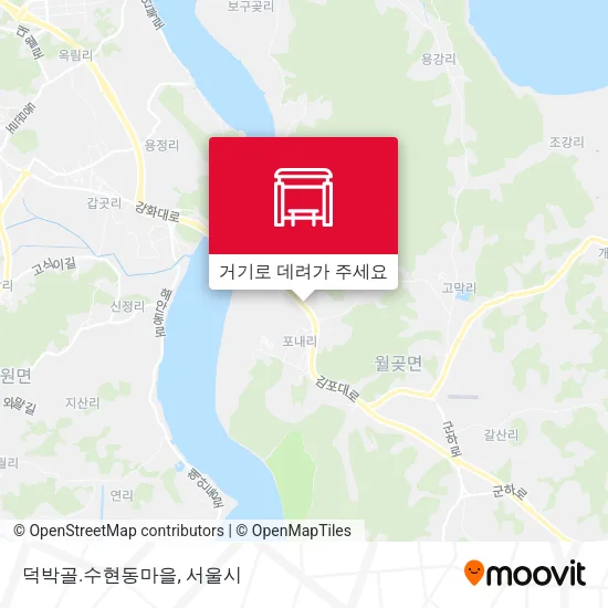 덕박골.수현동마을 지도