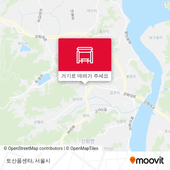 토산품센타 지도