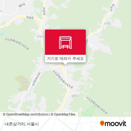 내촌삼거리 지도