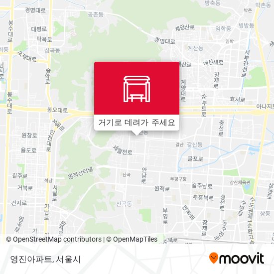 영진아파트 지도