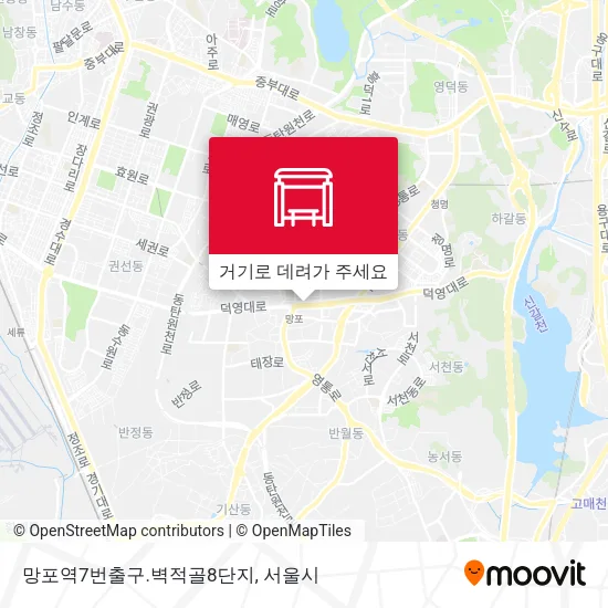 망포역7번출구.벽적골8단지 지도