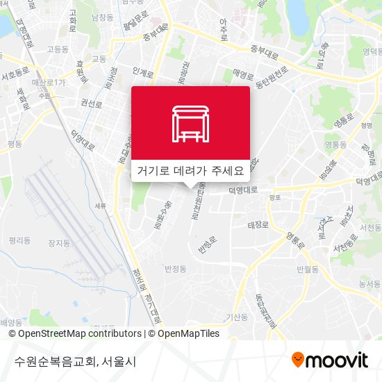 수원순복음교회 지도