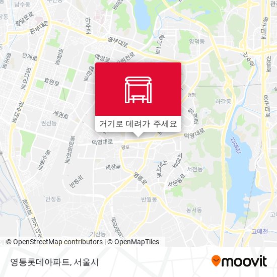영통롯데아파트 지도
