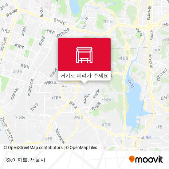 Sk아파트 지도