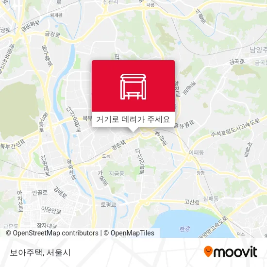 보아주택 지도