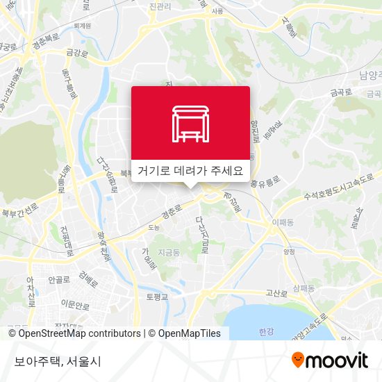 보아주택 지도