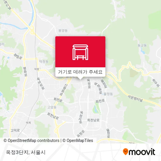 옥정3단지 지도
