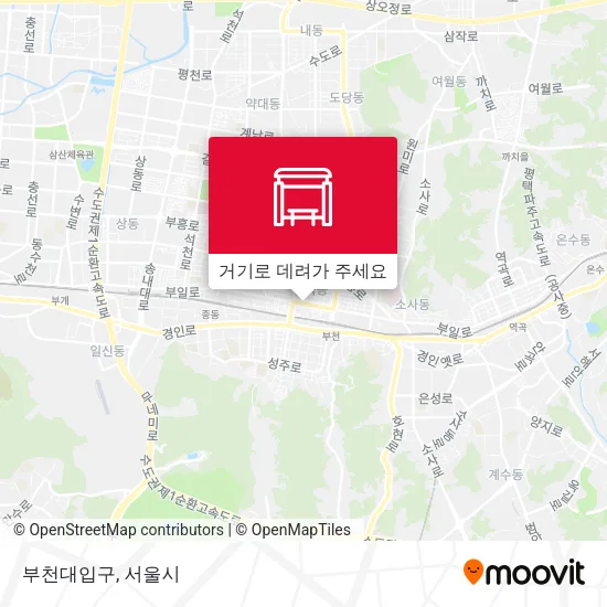 부천대입구 지도