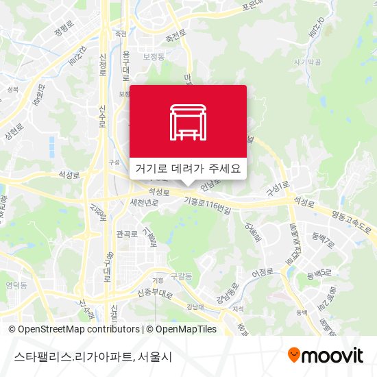 스타팰리스.리가아파트 지도