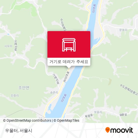 우물터 지도