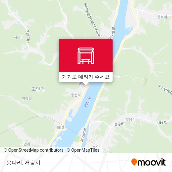 몽다리 지도