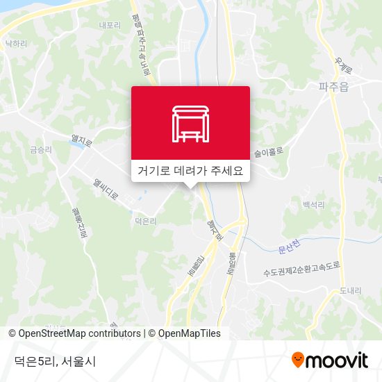 덕은5리 지도