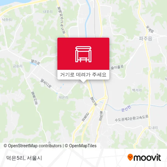 덕은5리 지도