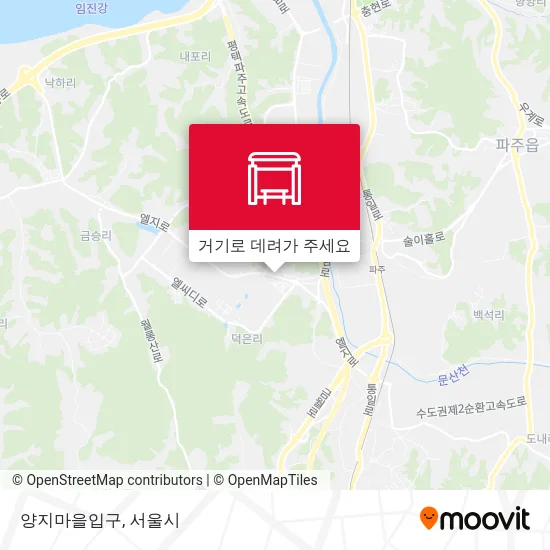 양지마을입구 지도