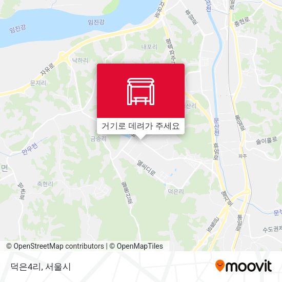 덕은4리 지도