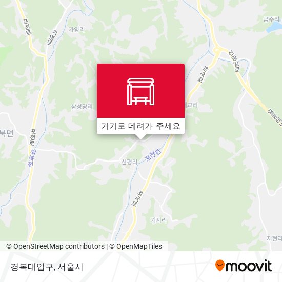 경복대입구 지도