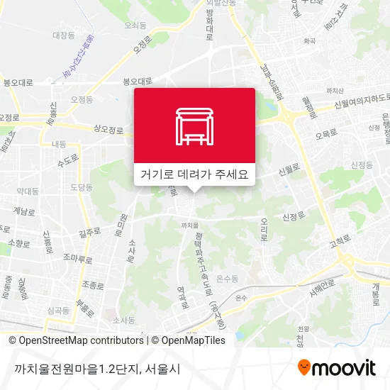 까치울전원마을1.2단지 지도
