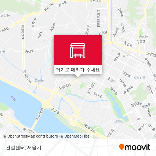 건설센터 지도