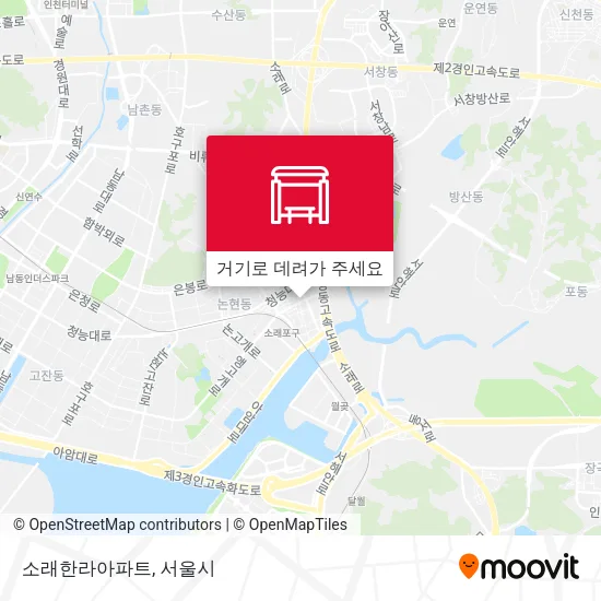 소래한라아파트 지도