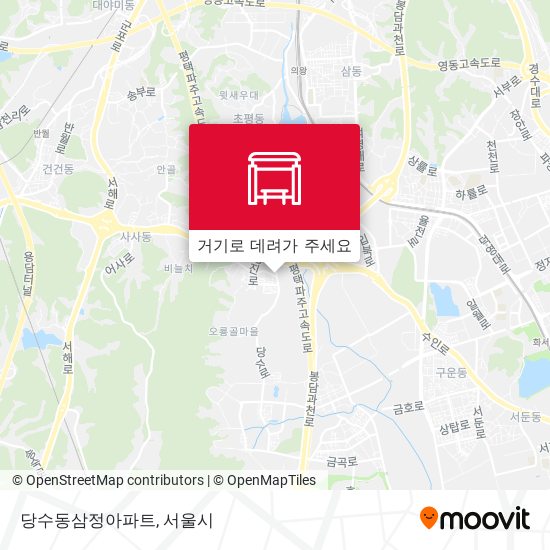 당수동삼정아파트 지도