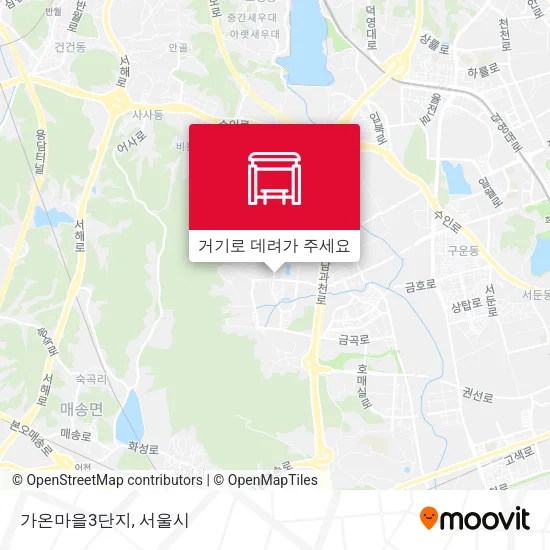 가온마을3단지 지도