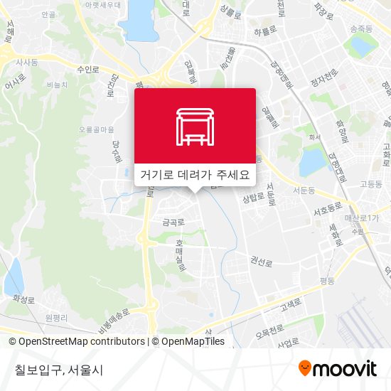 칠보입구 지도