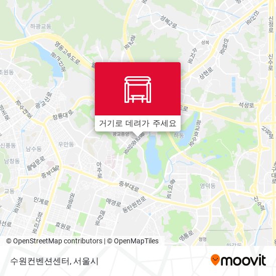 수원컨벤션센터 지도