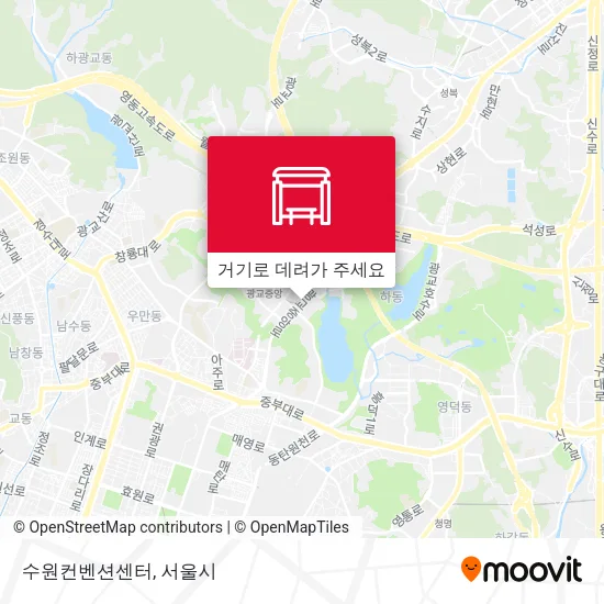 수원컨벤션센터 지도