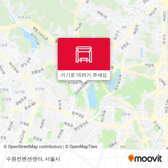 수원컨벤션센터 지도
