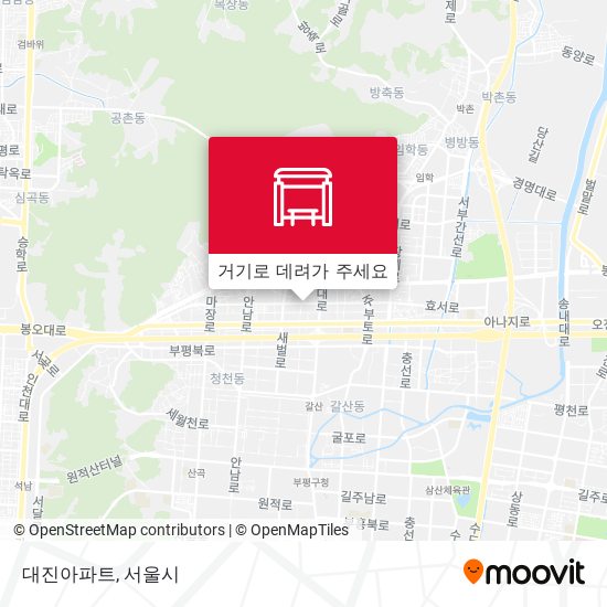 대진아파트 지도